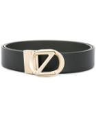 Z Zegna Logo Belt - Black