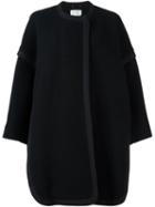 Chloé Cocoon Coat, Women's, Size: 36, Blue, Polyamide/viscose/virgin Wool