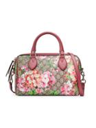Gucci - Blooms Gg Supreme Top Handle Bag - Women - Leather/canvas/metal/microfibre - One Size, Nude/neutrals, Leather/canvas/metal/microfibre