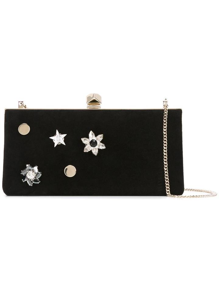 Jimmy Choo Celeste Clutch, Women's, Black