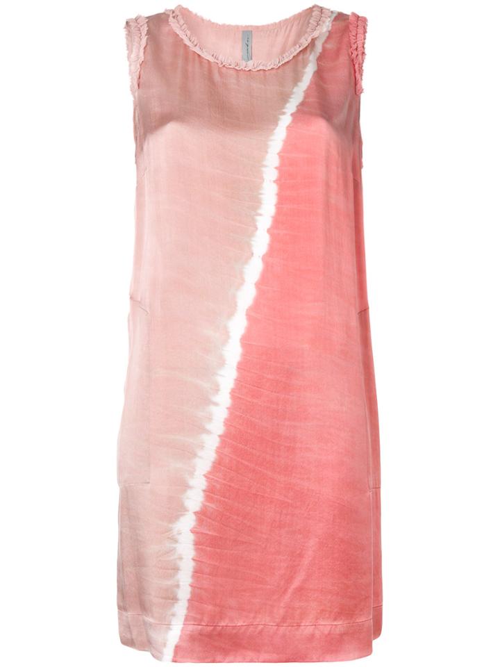 Raquel Allegra Two-tone Sleeveless Dress - Pink & Purple