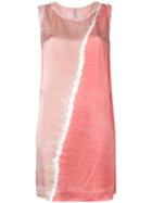 Raquel Allegra Two-tone Sleeveless Dress - Pink & Purple