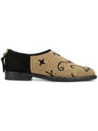 Baldinini Stud Embellished Loafers - Black
