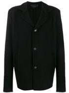 10sei0otto Short Black Cashmere Coat
