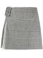 Ermanno Scervino Check Print Skirt - Grey