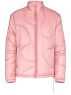Portvel Quilted Padded Puffer Jacket - Pink