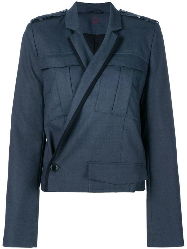 A.f.vandevorst Classic Fitted Jacket - Blue
