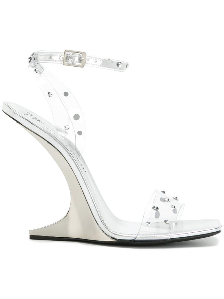 Giuseppe Zanotti Design Picard Shining Sandals - Metallic