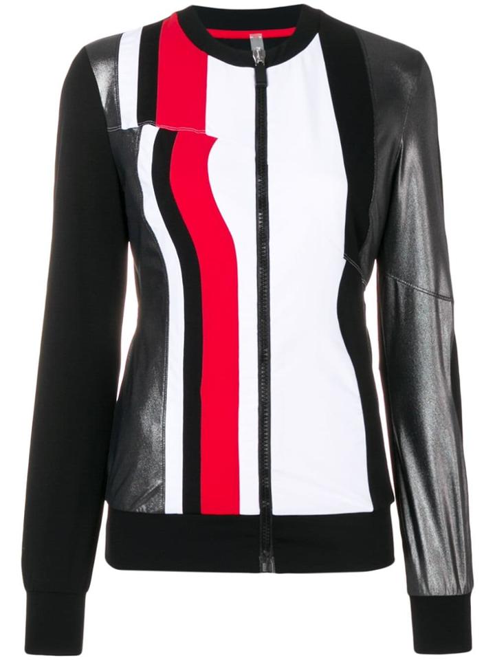 No Ka' Oi Colour Block Sport Jacket - Black