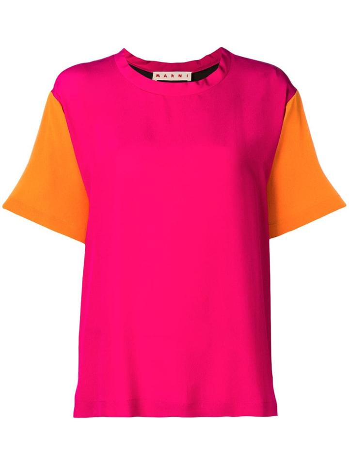 Marni Short Sleeved Blouse - Pink