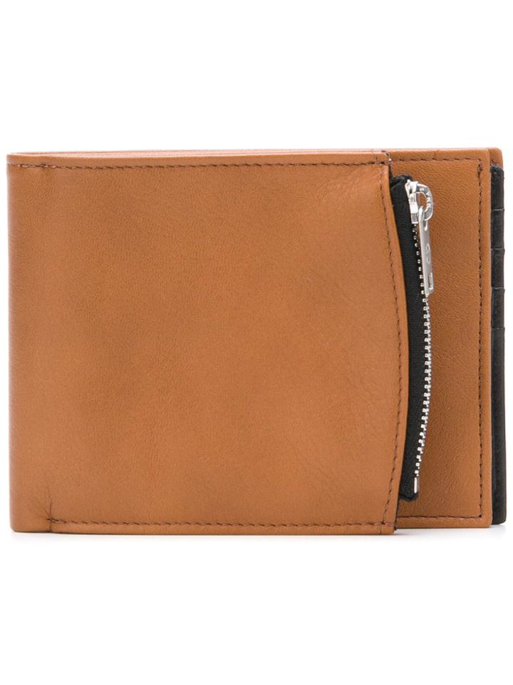 Maison Margiela Side-zip Bi-fold Wallet - Brown