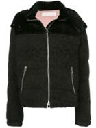 Roarguns Hooded Bomber Jacket - Black