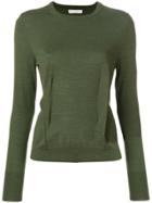 Jw Anderson Dart Detailing Sweater - Green