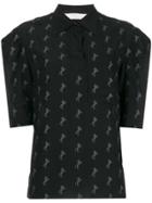 Chloé Horse Embroidered Top - Black