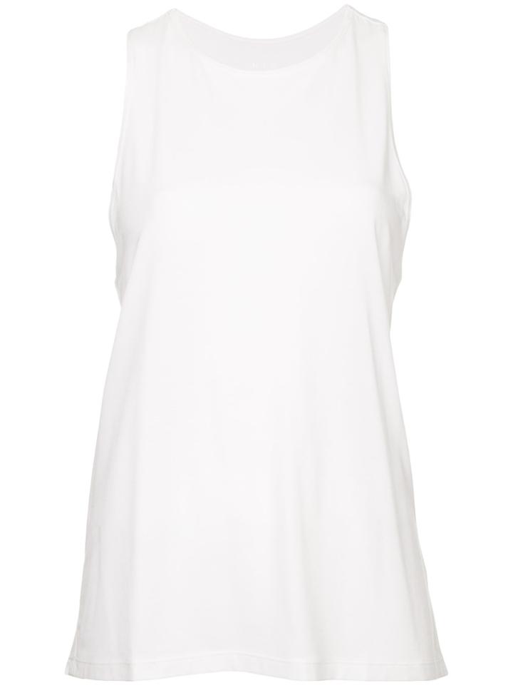 Nimble Activewear Twist Back Racer - White
