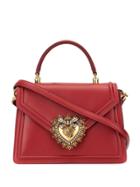 Dolce & Gabbana Large Devotion Shoulder Bag - Red