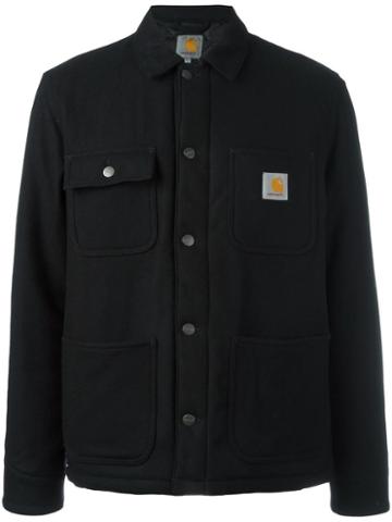 Carhartt 'michigan Chors' Shirt Jacket, Men's, Size: Small, Black, Polyamide/polyester/wool