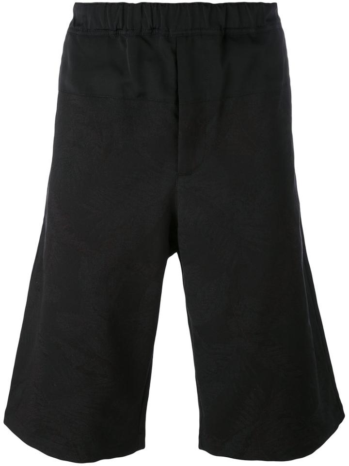 Oamc - Drop Crotch Shorts - Men - Cotton/polyamide/spandex/elastane/viscose - M, Black, Cotton/polyamide/spandex/elastane/viscose