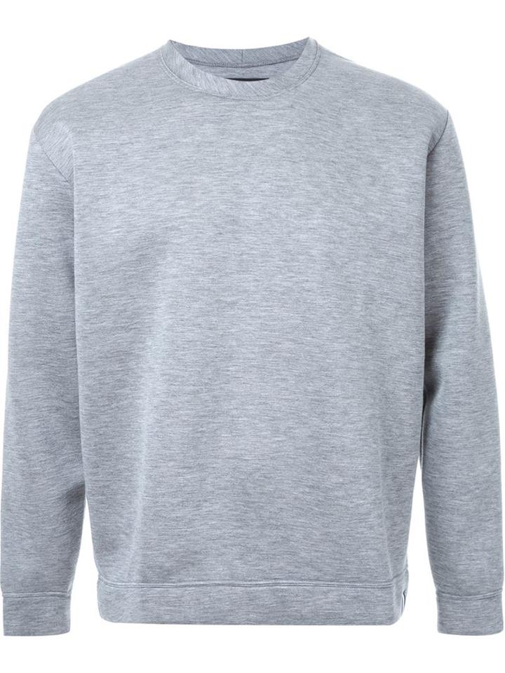 Hl Heddie Lovu Trim Detail Sweatshirt, Men's, Size: Medium, Grey, Rayon