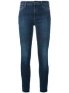 Gucci Embroidered Skinny Jeans, Women's, Size: 26, Blue, Cotton/polyester/spandex/elastane