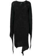 Lost & Found Ria Dunn Distressed Detail Dress - Black