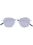 Saint Laurent Eyewear Square-frame Sunglasses - Metallic