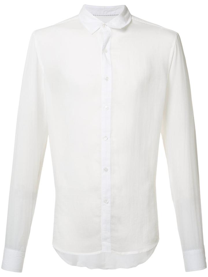 Private Stock Plain Shirt, Men's, Size: Small, White, Lyocell