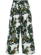 Andrea Marques Front Pleats Cropped Trousers - Unavailable