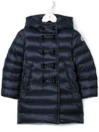 Moncler Kids 'saran' Puffer Coat, Girl's, Size: 10 Yrs, Blue