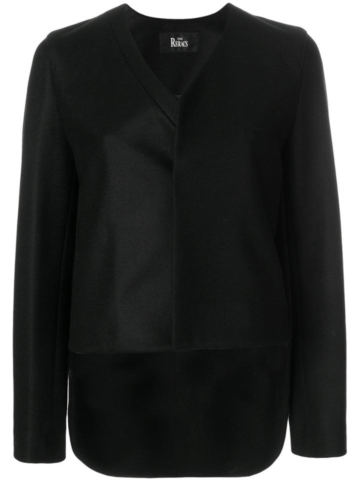 The Reracs High Low Jacket - Black