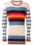 Henrik Vibskov Soap Striped Sweater - Neutrals