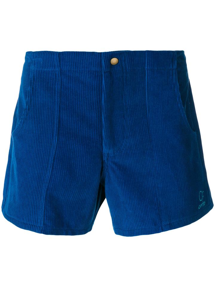 Adaptation Corduroy Shorts - Blue