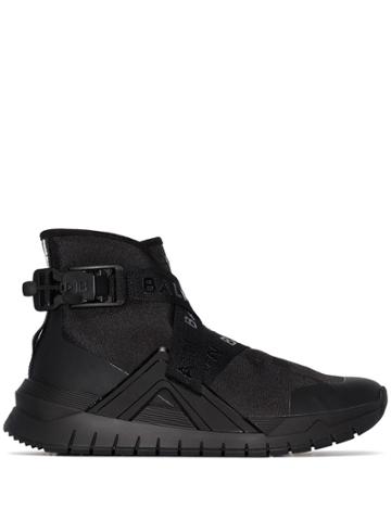 Balmain B Troop High-top Sneakers - Black