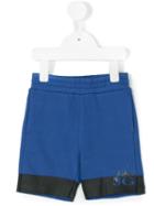 John Galliano Kids - Elastic Waist Shorts - Kids - Cotton - 36 Mth, Blue