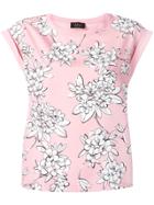 Liu Jo Floral Pattern T-shirt - Pink