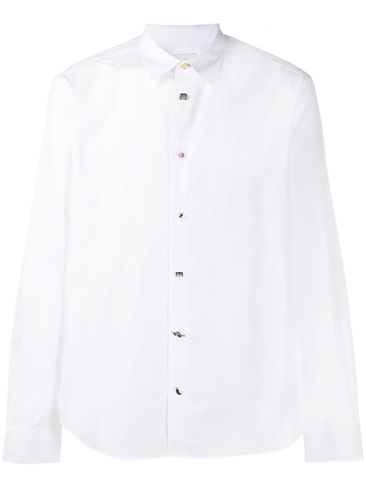 Paul Smith Pin Fastening Shirt - White