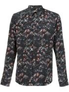Givenchy Baboon Print Shirt, Men's, Size: 39, Black, Silk