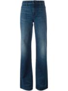 Helmut Lang Bootcut Pocketless Jeans, Women's, Size: 29, Blue, Cotton