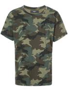 Amiri Camouflage Print T-shirt - Green