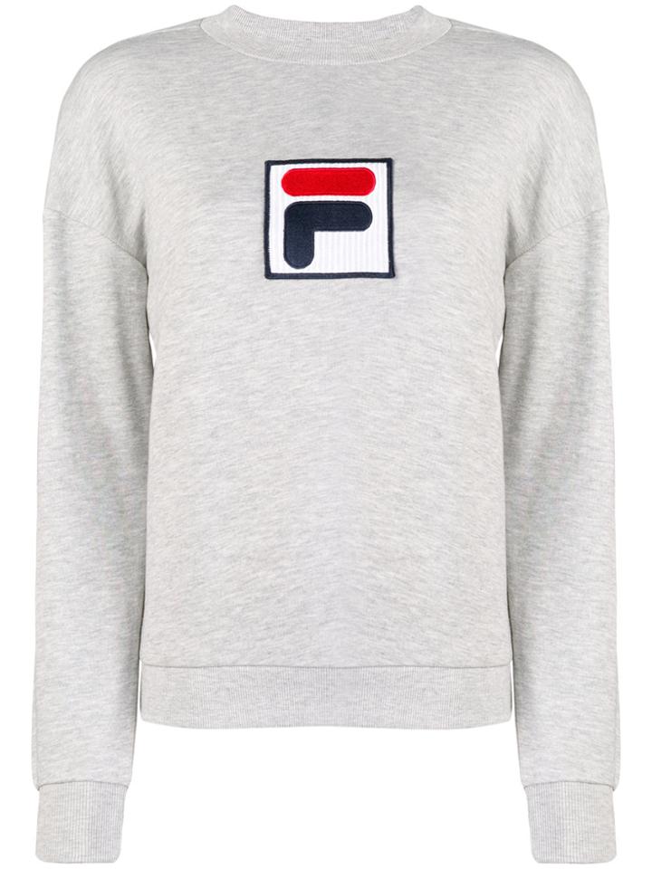 Fila Logo Patch Sweatshirt - Grey