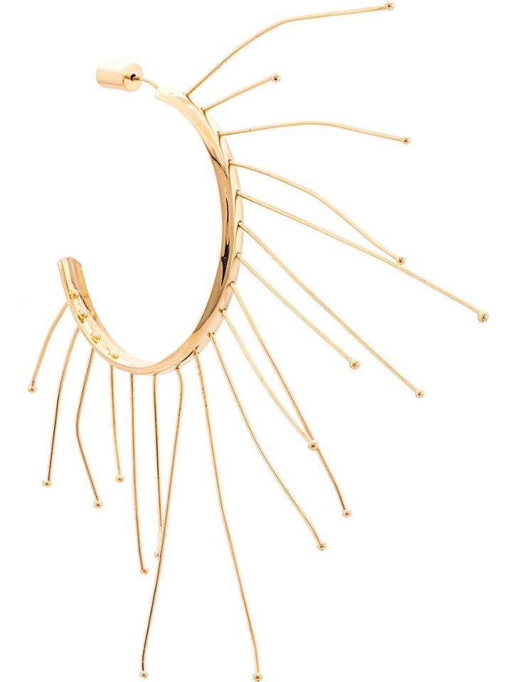 Jil Sander Mobile Hoop Earrings - Gold