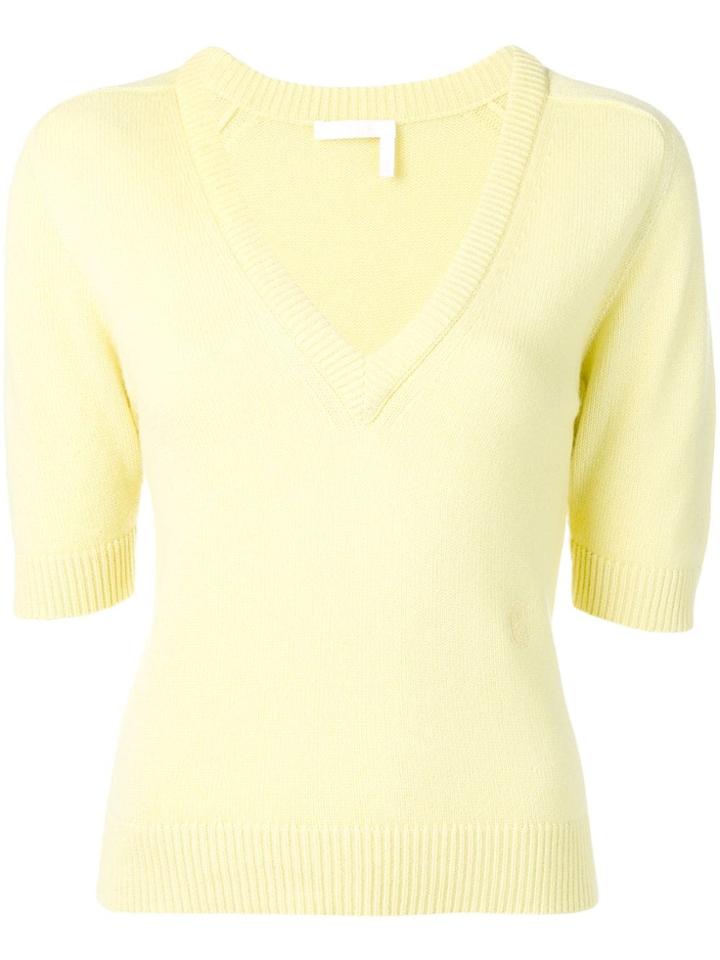 Chloé Endless Sun Sweater - Yellow