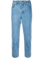 Société Anonyme Cropped Slim Jeans - Blue