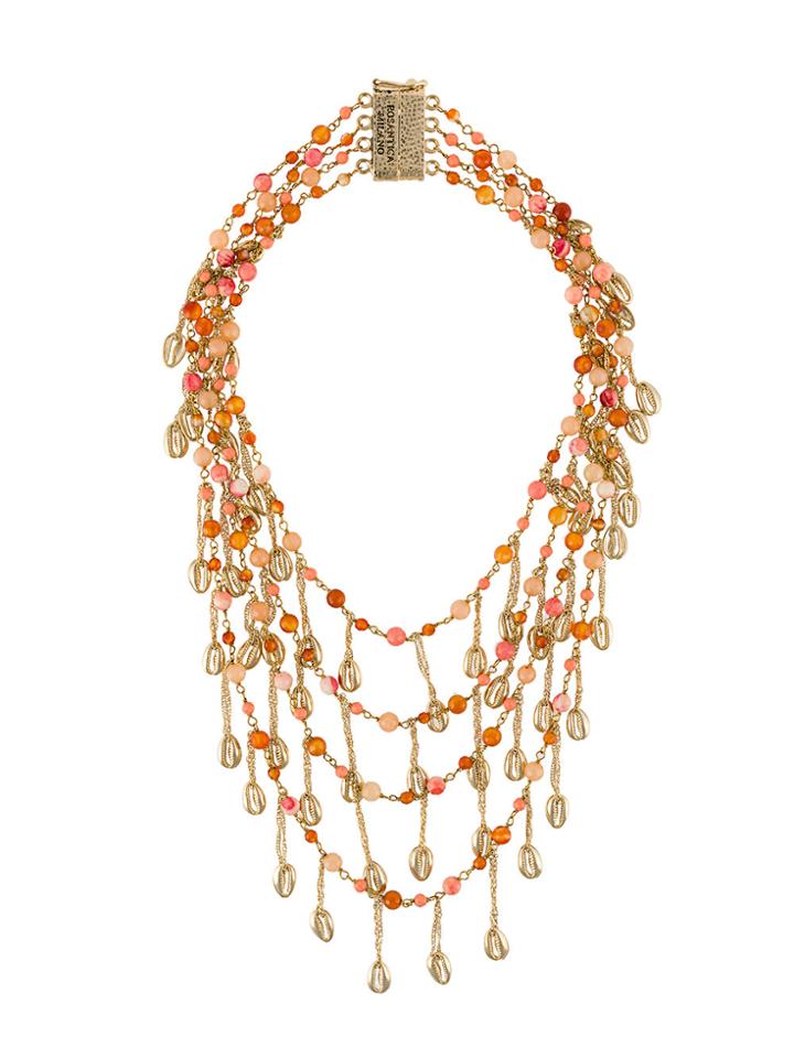 Rosantica Multi-chain Necklace - Nude & Neutrals