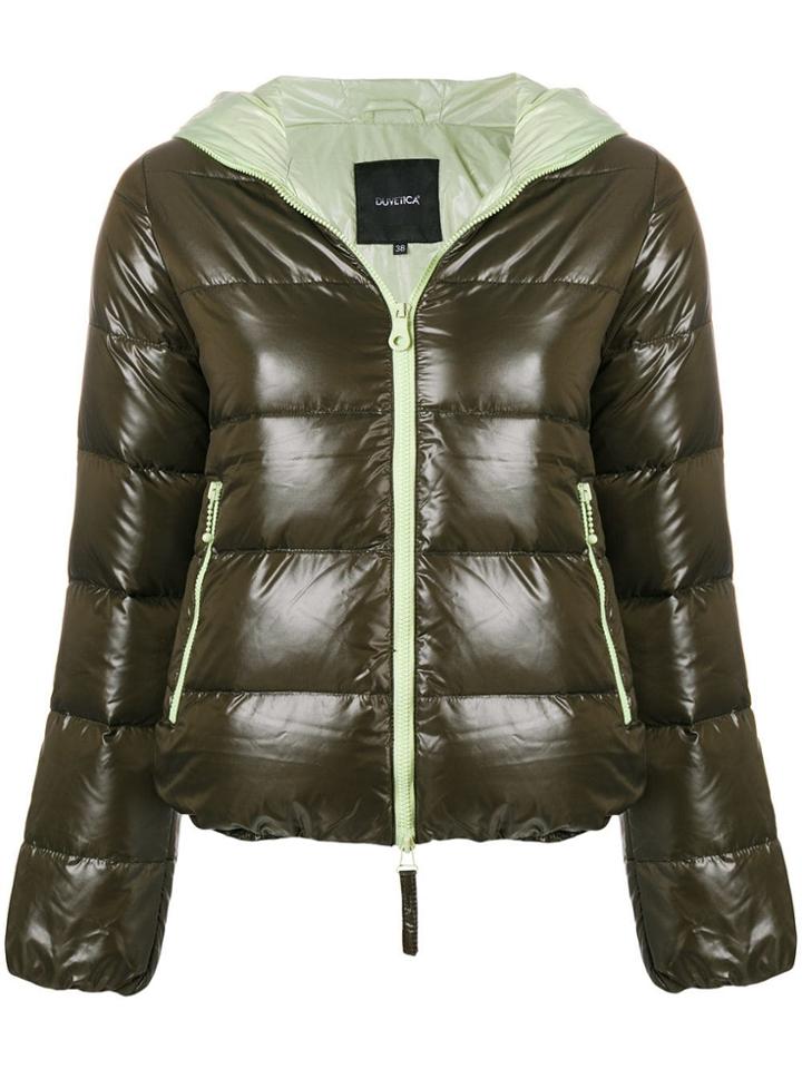 Duvetica Zipped Padded Jacket - Green