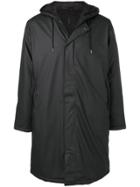 Rains Classic Zipped Raincoat - Black