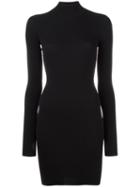 Yeezy Season 3 High Neck Mini Dress, Women's, Size: Medium, Black, Polyamide
