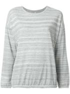Bellerose Striped Sweatshirt - Grey