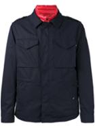 Moncler Lightweight Pocket Jacket, Men's, Size: 3, Blue, Cotton/polyamide/polyester