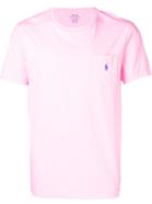 Polo Ralph Lauren Embroidered Logo T-shirt - Pink
